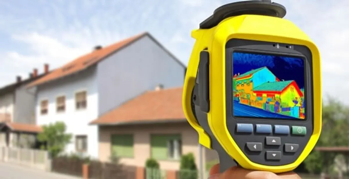 home energy audit service performing exterior thermal inspection to identify energy loss in Dayton, OH